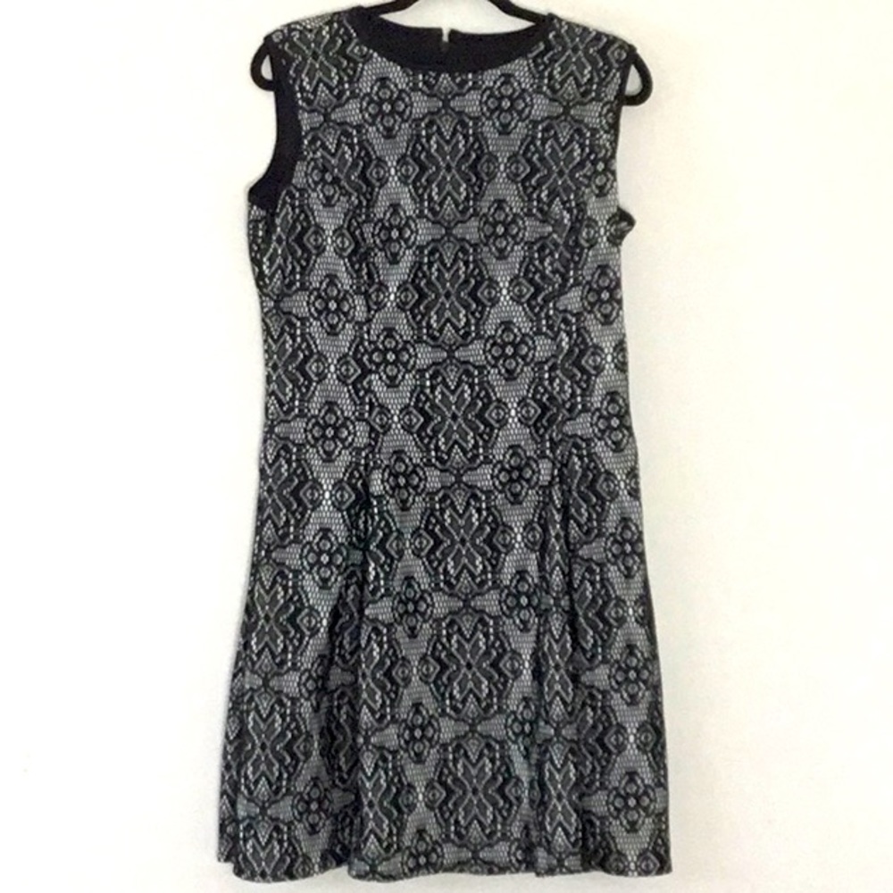 Tiana B. Eyelet Black Dress. Made in the USA. Evening, Wedding, Retro, 90’s, Y2K
